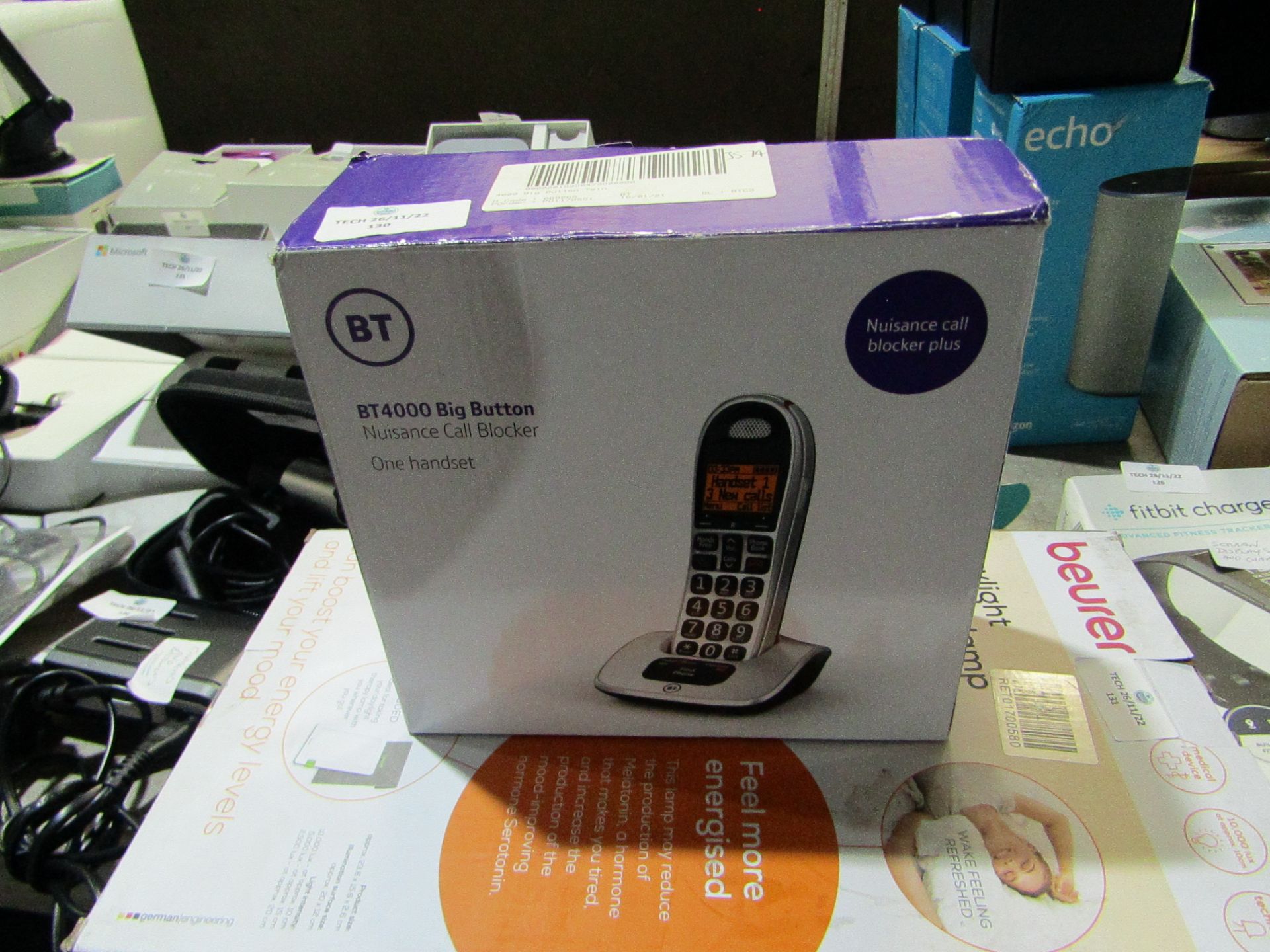 BT 4000 Big Button Nuisance Call Blocker in orginal packaging