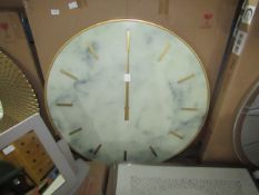 Oak Furnitureland Oliver Wall Clock RRP ¶œ64.99