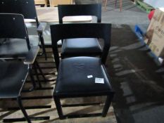 Lot 41 is for 2 Items from Heals total RRP Â£660Lot includes:Heals Profile Chair in Black with Black