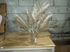 Rowen Group Brynn Medium Champagne Potted Palm Tree RRP ¶œ44.00