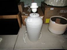 Cox and cox Tilly lamp base, good condition but unchecked electrical wise