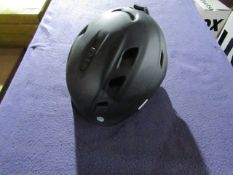 Uvex - Womens Matt Black Ski Helmet - Size 51-55 cm - Unused & Boxed.