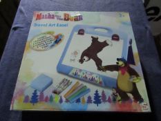 Masha & The Bear - Travel Art Easel - Unused & Boxed.