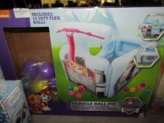 Nickelodeon - Vehicle Inflatable Ball Pit - Unchecked & Boxed.