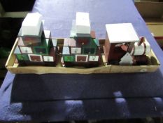 Wooden Christmas Train Advent Calendar - Unused, Packaging May Be Damaged.