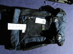 Trax - Black & Navy Travel Backpack - Good Condition & Packaged.