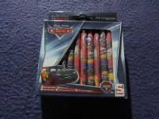 10x Disney Cars - 24-Piece Crayon Set - Unused & Boxed.