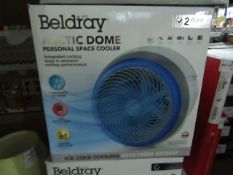 2x Beldray - Artice Dome Personal Space Cooler - Unchecked & Boxed.