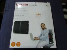 Beurer - HK70 Heated Back Rest - Item Is Grade B - But Unchecked By Us & Boxed.