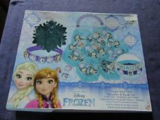 Disney Frozen - Create Your Own Bracelet & Beads Set - Unused & Boxed.