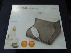 Beurer - FW20 Foot Warmer - Item Is Grade B, But Unchecked By Us & Boxed.