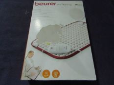 Beurer - HK Comfort Cosy Heated Pad - Item Is Grade B - But Unchecked By Us & Boxed.