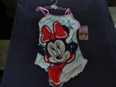 Minnie Mouse - Swinsuit - Size 6 - Unused & Packaged.
