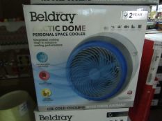 2x Beldray - Artice Dome Personal Space Cooler - Unchecked & Boxed.