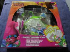 Dreamworks - Trolls Create Scrapbooking Cards Set - Unused & Boxed.