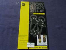 5x AA - Deluxe Snow Cleats ( Size 5-8 ) - Unused & Boxed