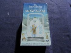 5x The Snowman - Make Your Own Snow Globe - New & Packaged.