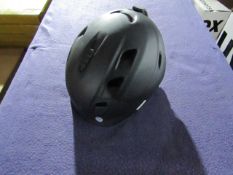 Uvex - Womens Matt Black Ski Helmet - Size 51-55 cm - Unused & Boxed.