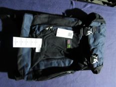 Trax - Black & Navy Travel Backpack - Good Condition & Packaged.