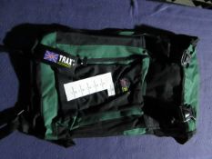 Trax - Black & Green Travel Backpack - Good Condition & Packaged.