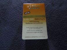 120x L'Oreal - Sublime Bronze Self-Tanning Perfector & Corrector ( 8x 0.6ml Satchets Per Box ) - All