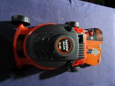 Smoby - Black & Decker Lawnmower - New.