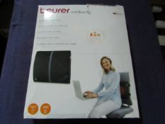 Beurer - HK70 Heated Back Rest - Item Is Grade B - But Unchecked By Us & Boxed.