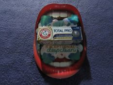 10x Arm & Hammer - Clean & Repair Toothpaste - 25ml Tubes - All Unused.