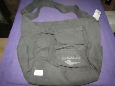 Gola - Black Messenger Bag - Good Condition, No Packaging.