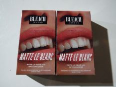 2x Bleach London - Matte Lip Paint & Matching Liner - New & Boxed.