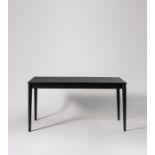 Swoon Reyna Extending Dining Table in Charcoal and Brass RRP £599