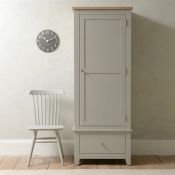 Cotswold Company Chester Dove Grey Single Wardrobe RRP £595.00