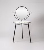 Swoon Verso Dressing Table in Black and White Marble RRP £349.00