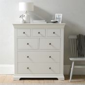 Cotswold Company Chantilly Warm White 7 Drawer Chest RRP £595.00