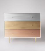 Swoon Faroe Chest of Drawers in White RRP £549