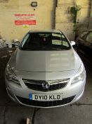 2010 Vauxhall Astra 1.6i Exclusive 113, 125,887 miles (unchecked), features climate control,
