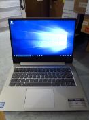 Lenovo 81F4 laptop, powers on and loads through to the home screen, comes in original box with