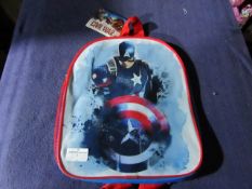 Captain America - Backpack - Unused & No Packaging.
