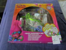 Dreamworks - Trolls Creative Scrapbooking & Cards Set - Unchecked & Boxed.