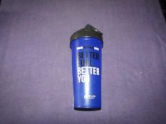 5x Blender Bottle - Blue Protein Shaker Bottle's - 600ml - New & Packaged.