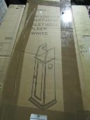 Lloyd Pascal - White Wall Storage Unit - Unchecked & Boxed.