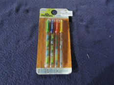 11x Minions - 4-Gel Pens Sets - All Unused & Packaged.