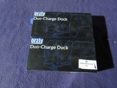 2x Orzly - Duo Charge Dock - Unchecked & Boxed.