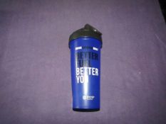 5x Blender Bottle - Blue Protein Shaker Bottle's - 600ml - New & Packaged.