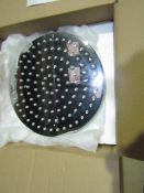 Nikles - Techno XL Chrome Shower Head 200mm - New & Boxed.