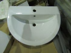 1x Pallet Containing Approx 14x Laufen made Jadiete 55mm 1Th basins - All New.