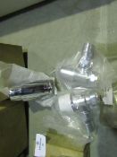 Unbranded - Chrome Radiator Valve & Thermostat - Unused & Packaged.