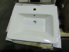 Victoria Plumb - Counter Sink 600mm - New & Boxed.