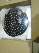 Nikles - Techno XL Chrome Shower Head 200mm - New & Boxed.