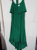 Dennis Day Dress Green Size 16 Unworn Sample